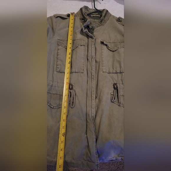 Levi's Olive Green Military Jacket - Picture 7 of 7